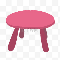 红色大圆桌