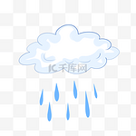 下雨雨点雨滴