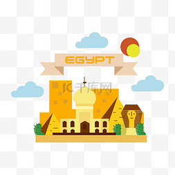 埃及旅游地标建筑