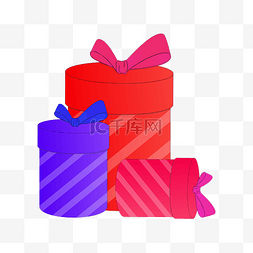 漂亮的礼物盒图片_母亲红色的礼物盒