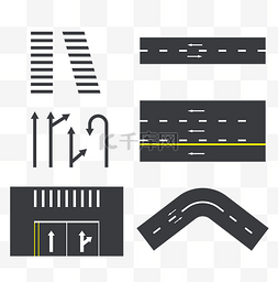 道路交通标线图片_交通标线转向虚实线