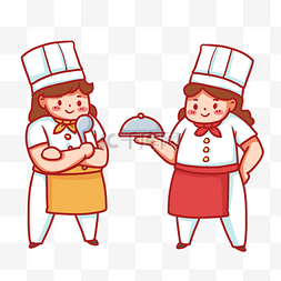 厨师女厨师图片_妇女节职业女厨师三八妇女节女神