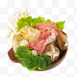 寿喜锅配菜食材