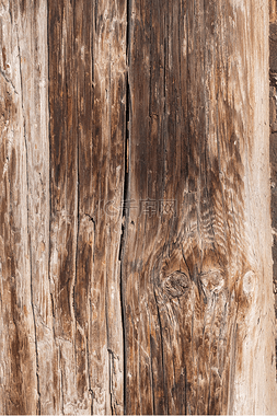 老旧的木质木门