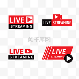 几何线条方框图片_live streaming播放框按键设计