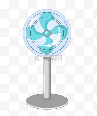 夏季旋转风扇