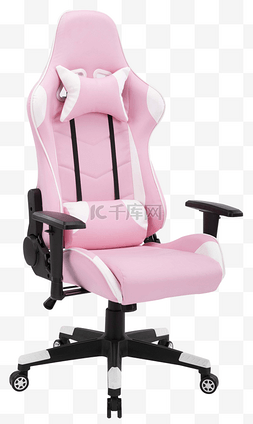 电竞椅椅子图片_粉色少女电竞椅