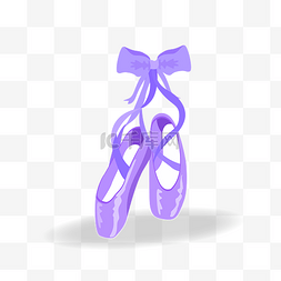 紫色运动童鞋图片_紫色的舞蹈鞋