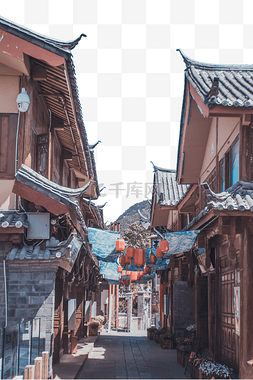 风景图片_云南古镇老街风情风景