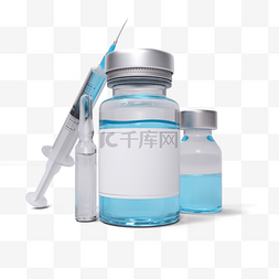 金属液体图片_covid-19疫苗多种药剂瓶