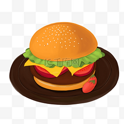 芝士图片_西式快餐汉堡