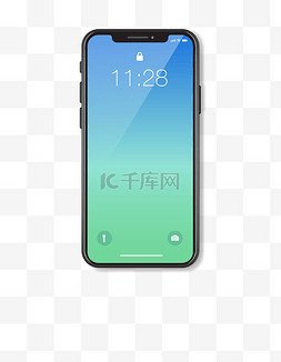 iphone图片_黑色智能手机模型