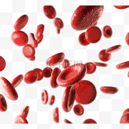 立体科学图片_红细胞3d立体元素