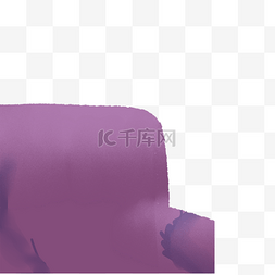 实用的沙发图片_紫色的沙发