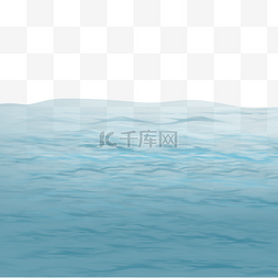 水夏天蓝色水面图片_海面波光