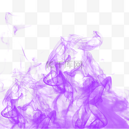 紫烟图片_紫色水墨烟雾晕染效应