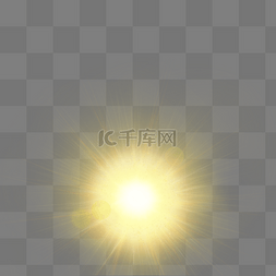 辉光图片_阳光光圈射线光效效果