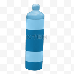 蓝色金属氧气瓶