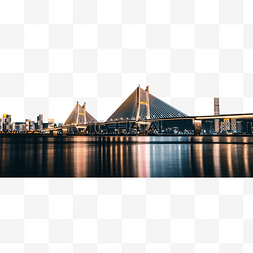 悉尼海港大桥图片_武汉城市建筑长江二桥夜景