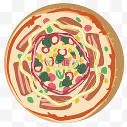  圆形披萨 