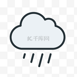 ui天气图标图片_小雨图标