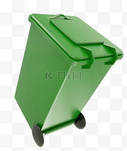 绿色环保垃圾桶图片_绿色环保垃圾桶大垃圾桶
