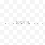 简约黑色三角形分割线分隔线公众号排版