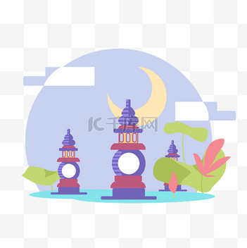 杭州icon设计素材-杭州icon模板设计-海报PSD图片下载-千库网