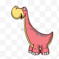 小恐龙红色图片_红色恐龙恐龙