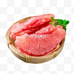 蜜柚果肉图片_美食水果柚子果肉