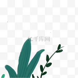 新鲜的小草免抠图