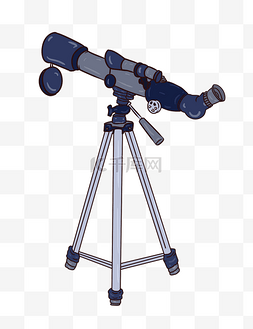 望远镜卡通图图片_望远镜PNG免抠图