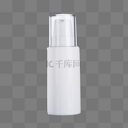 化妆品塑料盖子图片_白色立体喷壶元素