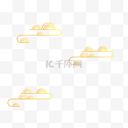 中国云纹矢量图片_矢量渐变中国风云纹