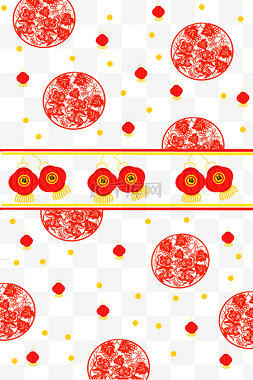 春节红色矢量底纹图片_新年红色喜庆底纹素材