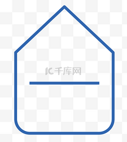 黑五主页图片_线条主页矢量图