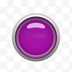 科技风按钮图片_矢量紫色质感按钮