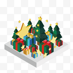 立体圣诞雪花图片_圣诞树星星站立数量木材装饰