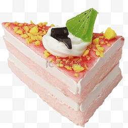 雪山莓莓图片_草莓慕斯蛋糕