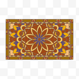 中式古典矩形地毯