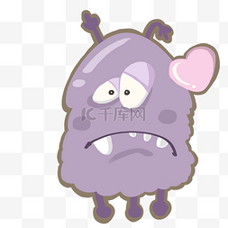 紫色病毒图片_紫色病毒细菌