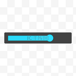 播放器按钮ui图片_进度音量调节音乐蓝色按钮