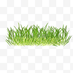 春季绿色草地装饰图案下载