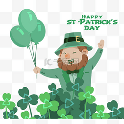 st・patricks day绿帽男人