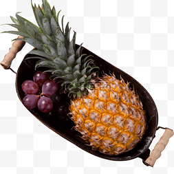 新鲜的菠萝免抠图
