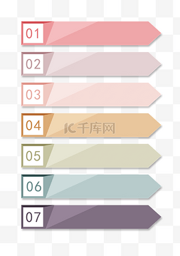 装饰标签素材图片_数字标签