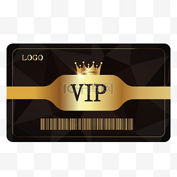 会员黑金图片_高档黑金VIP会员卡