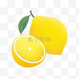 水果黄色柠檬PNG