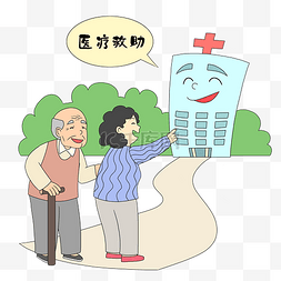 社会救助图片_社会民生医疗救助