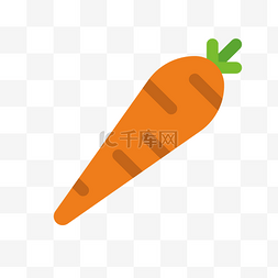 扁平化胡萝卜